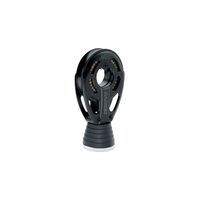 Bozzello Black Magic Harken 150 mm Verticale - Leggero e Resistente per Racing e Cruising con Pulegge Anodizzate e Cuscinetti in Torlon® Miglior Prezzo