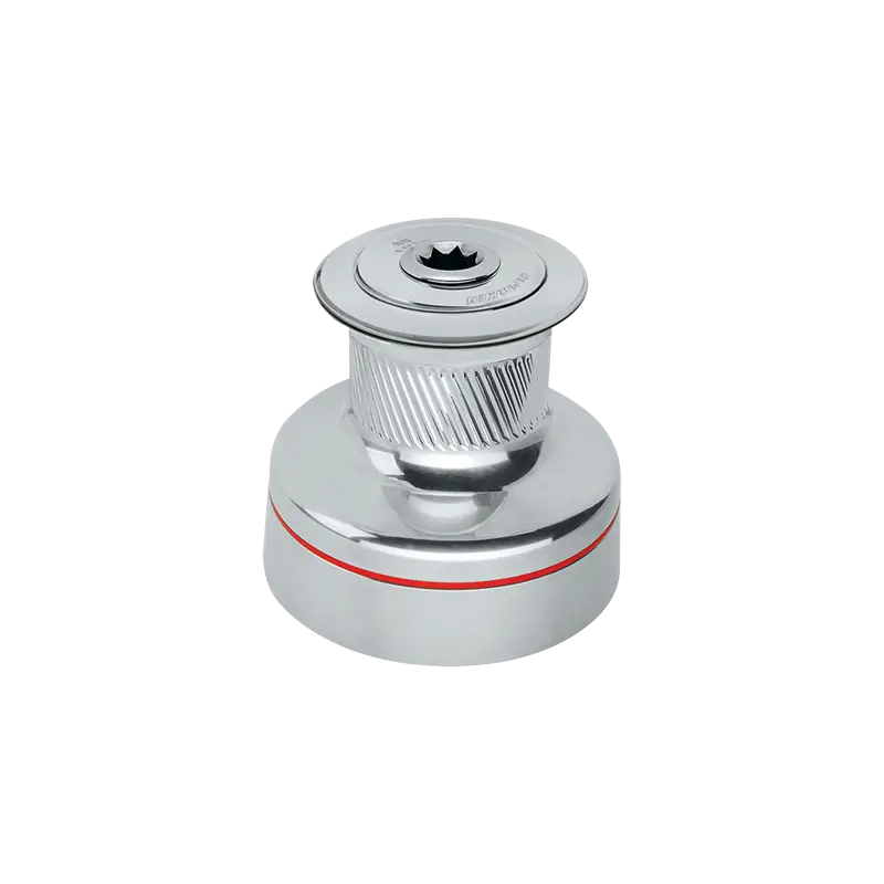 Winch Radial 20 Plain-Top Cromato 1 Velocità Harken - Ottimizzato per Massima Tenuta e Controllo nelle Manovre di Vela Consegna Rapida