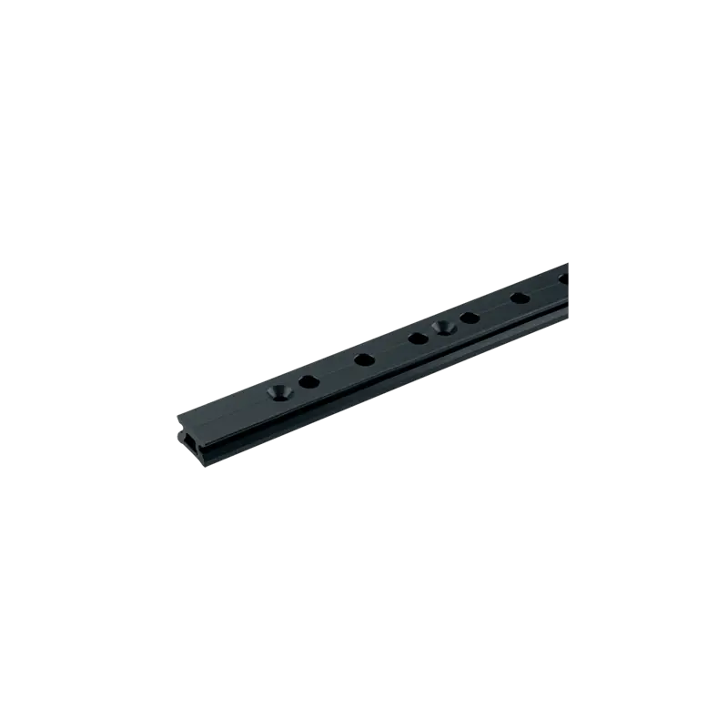 Must-Have Rotaia 22 mm Basso Profilo Harken con Fori per Fermo - 1 m in Alluminio 6061-T6 Anodizzato Hardcoat per Massima Durata e Resistenza