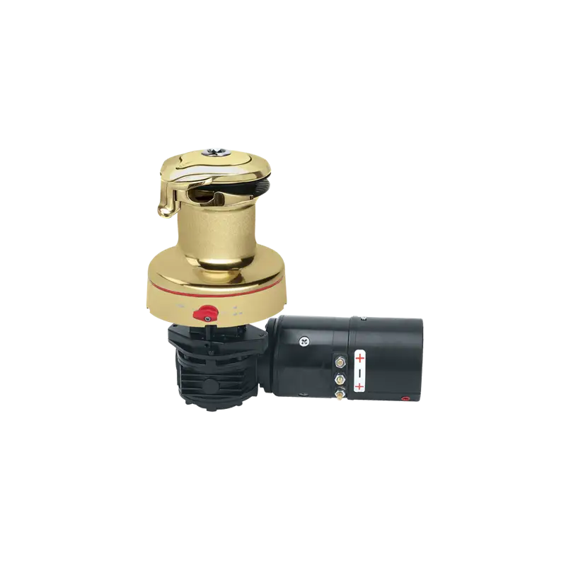 Quantità Limitata Winch Rewind 40 Harken - Self-Tailing in Bronzo, 2 Velocità, Motore Elettrico 12V Orizzontale per una Gestione Sicura delle Vele