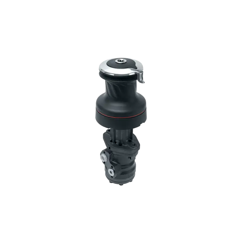 Consegna Rapida Winch Radial 60 Harken - Self-Tailing in Alluminio, 2 Velocità, Motore Idraulico 50cc per Vele di Grandi Dimensioni