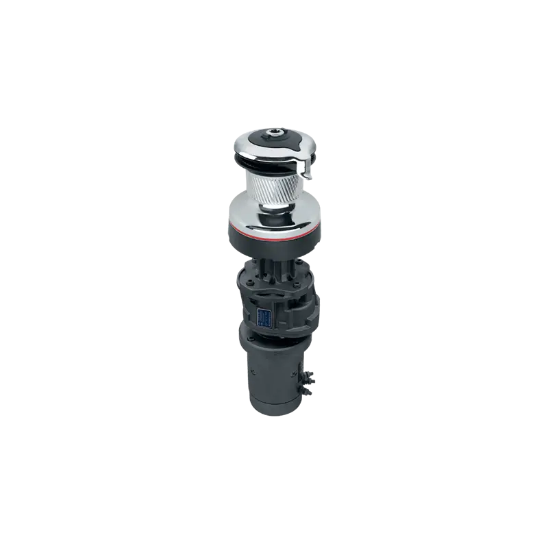 Ultima Occasione Winch Radial 60 Harken - Self-Tailing Elettrico Cromato 3 Velocità 24V Verticale per Vele di Qualsiasi Dimensione