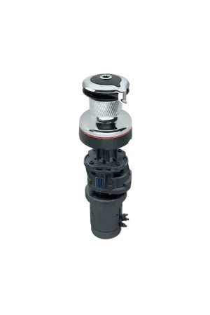 Affare Winch Radial 80 Harken - Elettrico 12V Verticale, Self-Tailing, Cromato, 2 Velocità per Vele di Ogni Dimensione