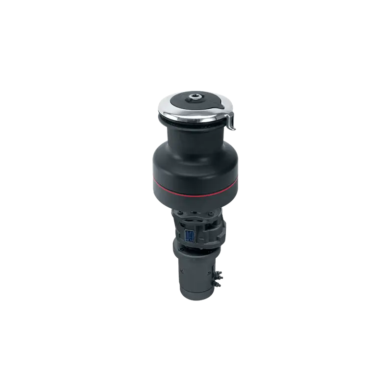Winch Radial 80 Harken - Elettrico 12V Verticale, Self-Tailing in Alluminio, 3 Velocità per Vele di Qualsiasi Dimensione Spedizione Espresso