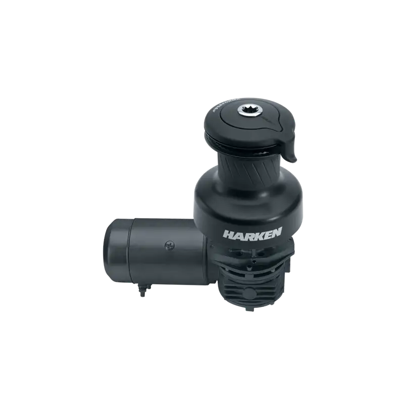 Winch Harken Performa 80 - Self-Tailing in Alluminio, 3 Velocità, Motore Elettrico 12V per Montaggio Sinistro, Ottimizzato per Scotte Hi-Tech Occasione