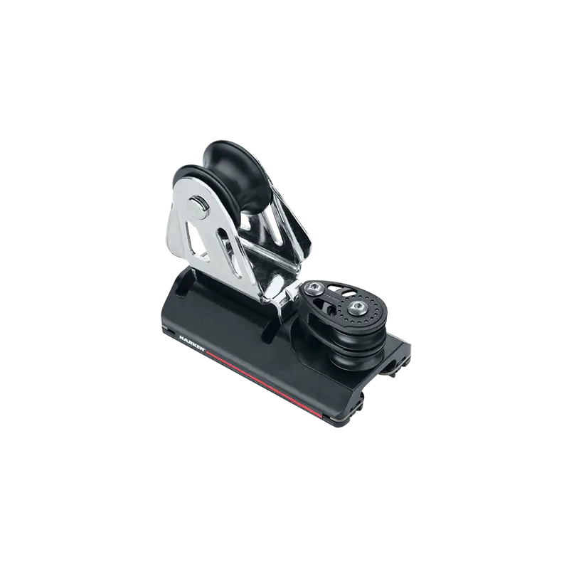 Nuovo Arrivo Carrello Harken 22 mm ESP Regolabile con Doppia Puleggia 4:1 - Eccellenza nella Nautica per una Regolazione Facile della Scotta