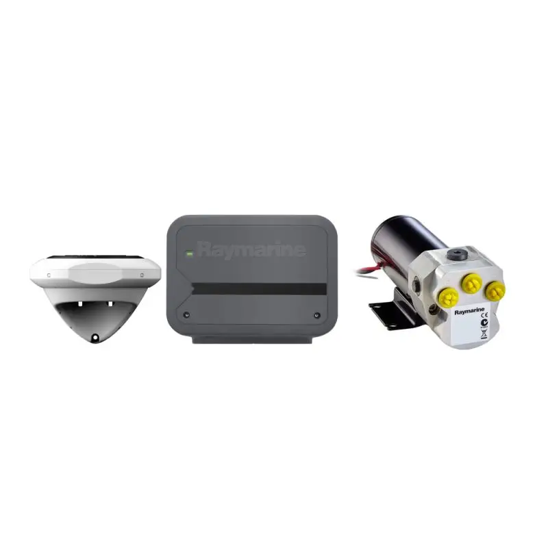 Autopilota Raymarine Evolution EV-100 con EV-1, ACU-100 e attuatore idraulico tipo 0,5 (senza trasduttore angolo di barra) - Compatibile con MFD o unità di controllo pilota (solo 12V) Ultima Occasione