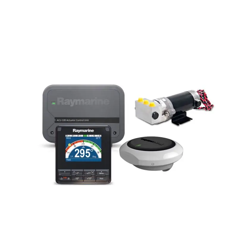 Autopilota Raymarine Evolution EV-100 con Unità di Controllo p70Rs, EV-1, ACU-100 e Attuatore Idraulico Tipo 0,5 (Senza Trasduttore Angolo di Barra) - Solo 12V Solo Oggi