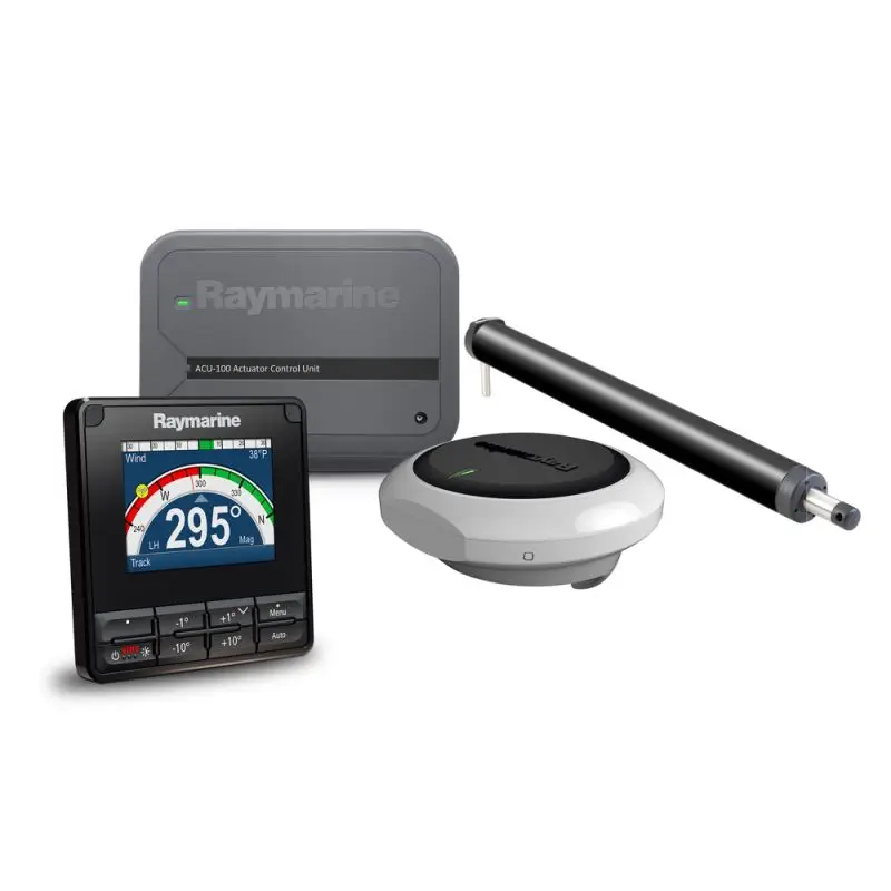 Autopilota Evolution EV-100 Raymarine con unità di controllo p70s, EV-1, ACU-100 e attuatore a barra - Compatibile con 12V senza trasduttore angolo di barra Offerta Del Giorno