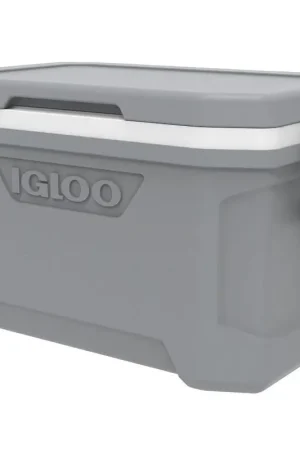 Ghiacciaia Isotermica IGLOO Marine Profile II 50 Grigia - Alta Efficienza Termica, Maniglie per Trasporto, Ideale per Uso Nautico e Conservazione Alimenti Novità