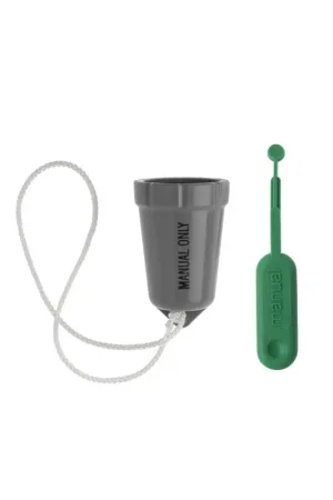 Ordina Subito Kit di Conversione Manuale PRO SENSOR ELITE Spinlock per Sistema di Gonfiaggio UML Elite - Include Levette in Plastica Verde e Tappo per Conversione da Automatico a Manuale