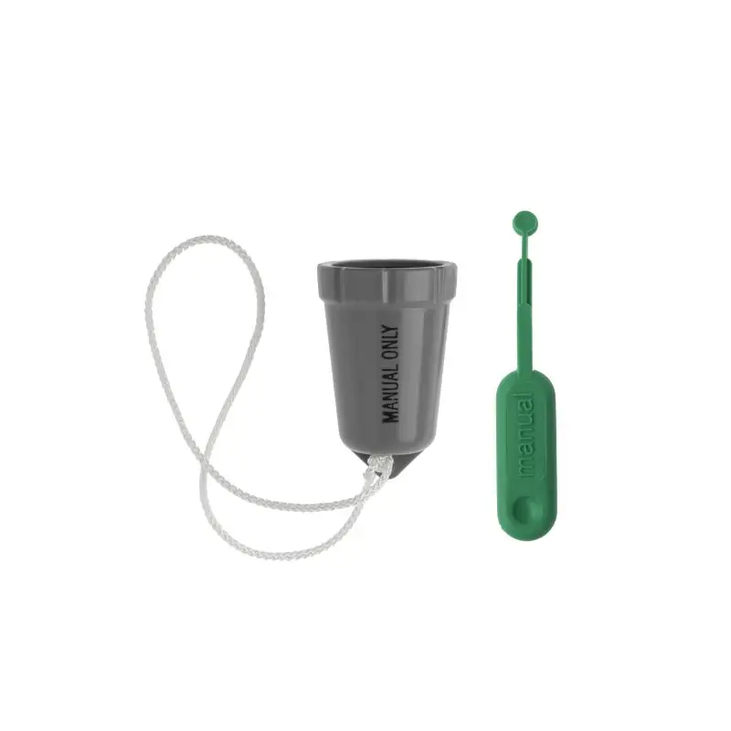 Ordina Subito Kit di Conversione Manuale PRO SENSOR ELITE Spinlock per Sistema di Gonfiaggio UML Elite - Include Levette in Plastica Verde e Tappo per Conversione da Automatico a Manuale