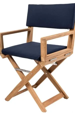 Compra Adesso Sedia Pieghevole in Teak ARC The Edge con Cuscini Imbottiti Deluxe e Cerniere in Acciaio Inox per Nautica e Vela