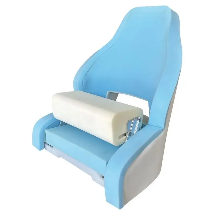 Sedile Anatomico Flip Up RM52 da Rivestire - Struttura in Plastica Stampata, Imbottitura in Schiuma Alta Densità, Rivestimento in Vinile Beige con Trama a Punti Diamond Reso Gratuito