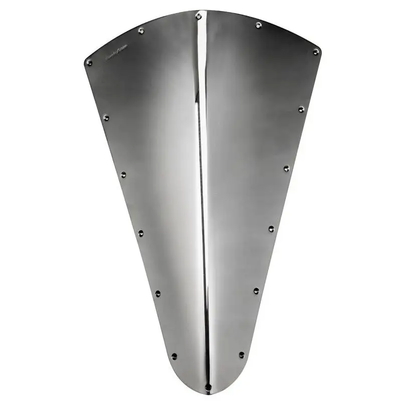 Più Venduto Scudo di Prua Grande in Acciaio Inox AISI316 Lucidato a Specchio - Resistente e Adattabile per Barche - Douglas Marine