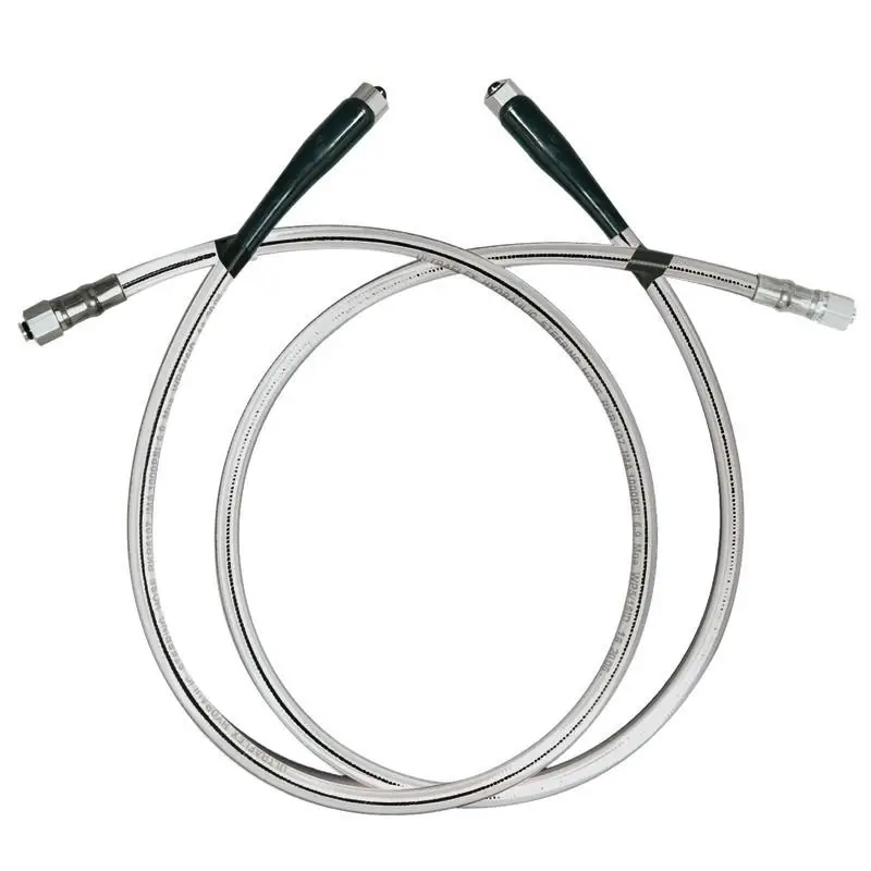 Offerta Lampo Coppia tubi flessibili Silversteer 8,0 m Ultraflex - Alta resistenza con raccordi precrimpati e manicotti antipiegatura per nautica e barche