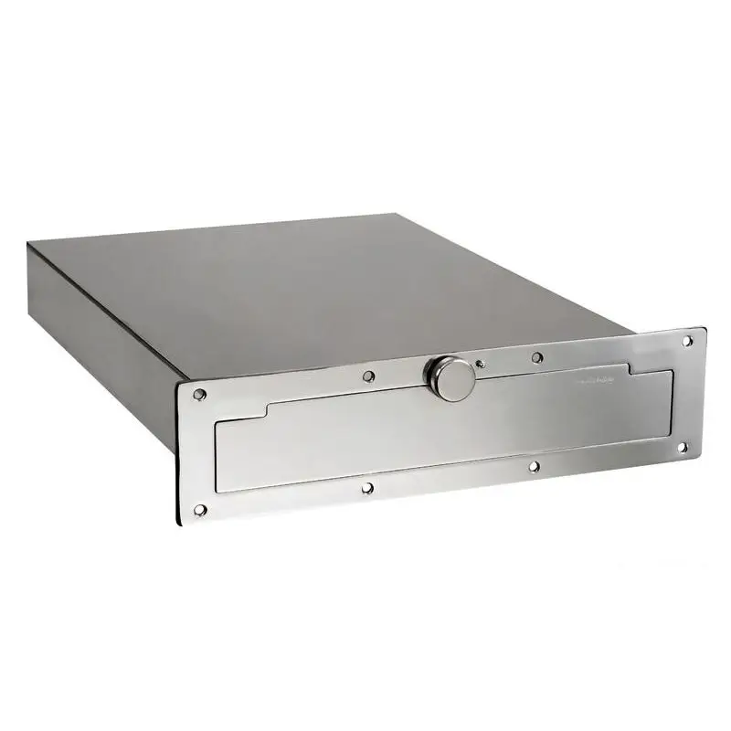 Spedizione Espresso Scaletta EasyOne Telescopica a Scomparsa in Acciaio Inox AISI316 con Maniglia di Risalita Automatica - 4 Gradini Douglas Marine