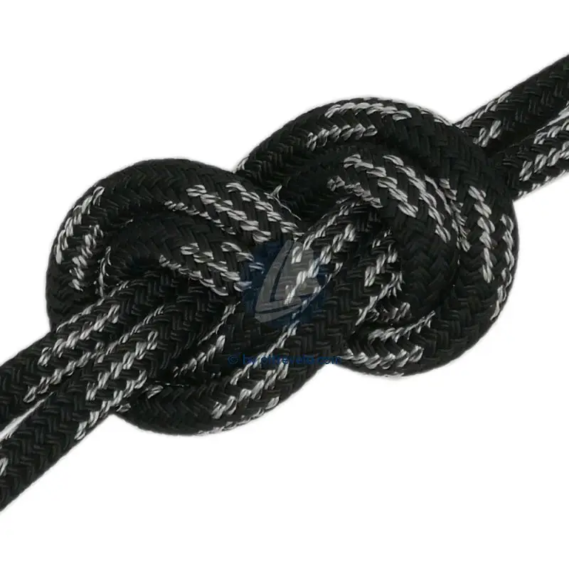 Spezzone 13,80 metri Doppia treccia DSK78 GLOBALTECH Ø12mm nero Must-Have