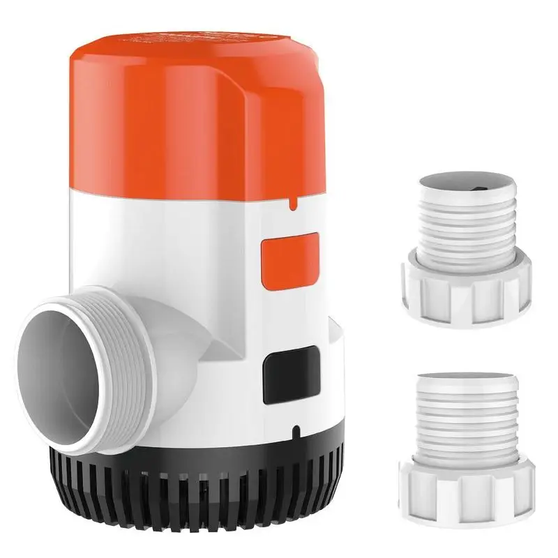 Consegna Rapida Pompa di Sentina ad Immersione G3700 12 V - Alta Efficienza, Silenziosità e Conformità CE/ISO con Alberino in Inox, Sistema di Collegamento Rapido e Filtro Estraibile per Barche