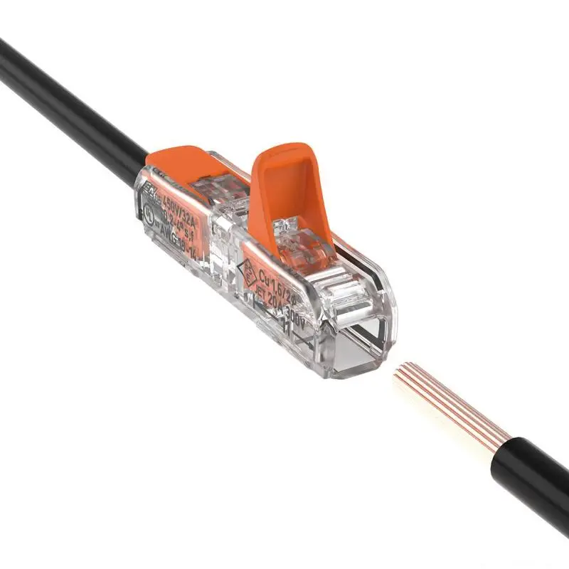 Connettore di giunzione in linea WAGO 4 mm² per installazioni elettriche nautiche - Morsetti di alta qualità per collegamenti rapidi e sicuri Pagamento Sicuro