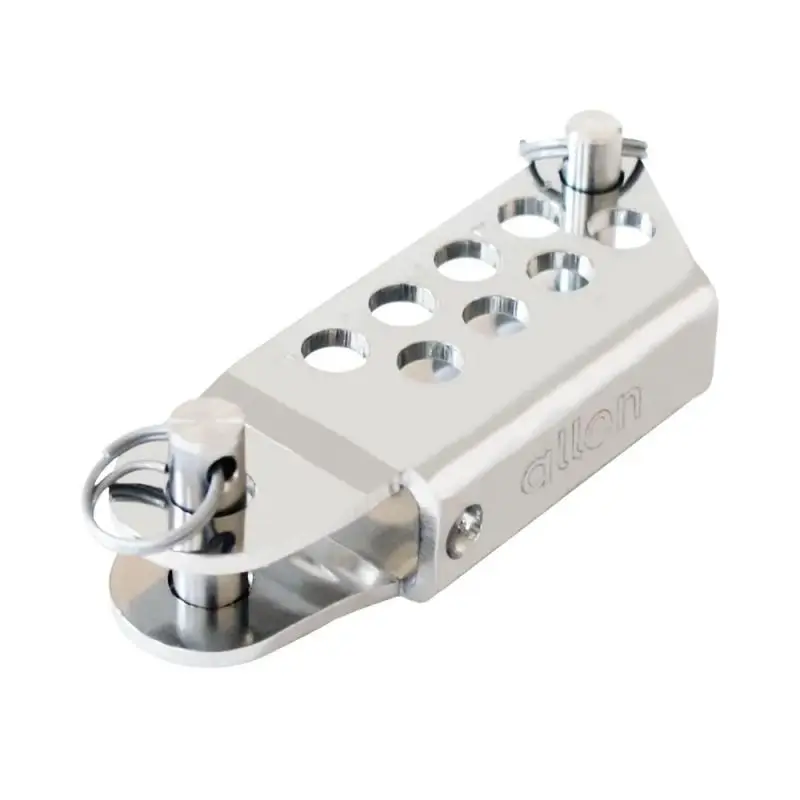 Landa Forata Corta Allen con Perno da 5mm - Regolazione 32mm, Larghezza Interna 9,5mm, Peso 41g - Ideale per Vela e Nautica Spedito Oggi