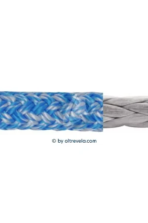 Doppia treccia Dyneema SOFTECH alta tenacità Ø6mm azzurro Offerta Limitata
