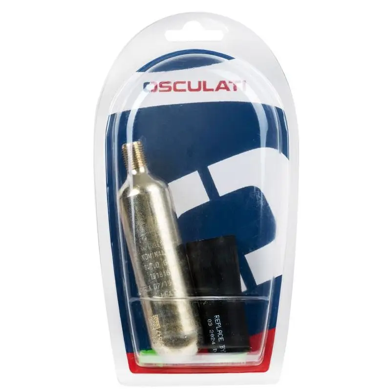 Prezzo Ridotto Kit bombola 60 g + UML-5 per giubbotti autogonfiabili - Ricambi e accessori Osculati