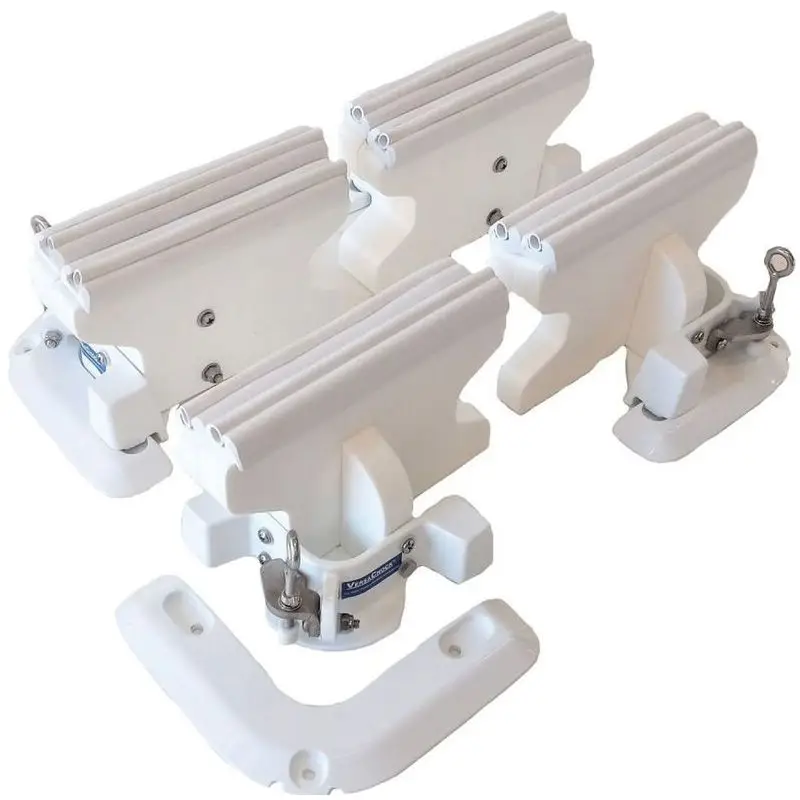 Compra Online Supporti Removibili VersaChock per Tender e Moto d'Acqua - Set di 4 Chocks HeavyDuty per Plancette di Poppa e Fly Bridge