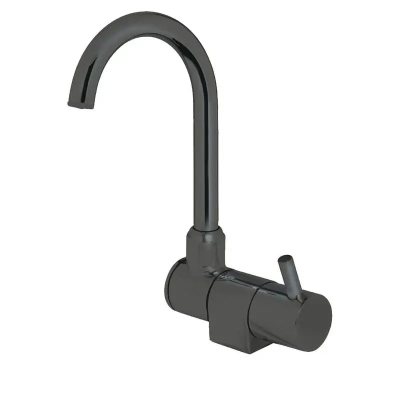 Quantità Limitata Miscelatore Style Nero con Canna Abbattibile - Alta Resistenza e Design Elegante per la Vela e Nautica