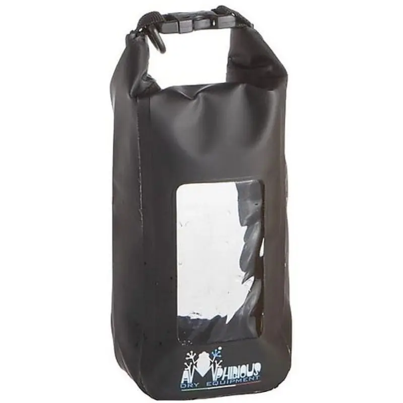 Più Venduto Sacca Stagna Amphibious Nera in PVC con Finestre Trasparenti per Piccoli Oggetti Nautici