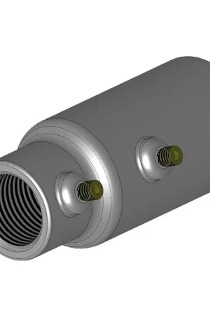 Compra Oggi Stesso Adattatore in Acciaio Inox per Antenna Starlink GLOMEX con Attacco Filettato 1"x14", Altezza 88 mm, Compatibile con Basi 29.917.40 e 29.990.17, Passaggio Cavo Incluso per Installazione Marina Ottimale