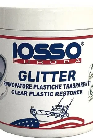Rinnovatore per plastiche trasparenti IOSSO - Lucidante professionale per superfici in plexiglass, PVC e vetro, rimuove opacità e difetti, lucidatura durevole. Prezzo Scontato