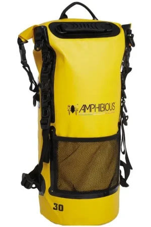 Ordina Subito Zaino Stagno Amphibious Quota 45L Giallo con Chiusura Quick Proof e Spallacci Removibili per Attività Nautiche e Vela