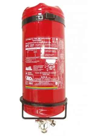 Direttamente Dal Produttore Estintore Automatico Easyfire KG 6 per Barche - Sicurezza Antincendio Ecologica, Installazione Veloce, Omologato RINA e CE, Satura Fino a 10 m³, Attivazione Termica a 93°