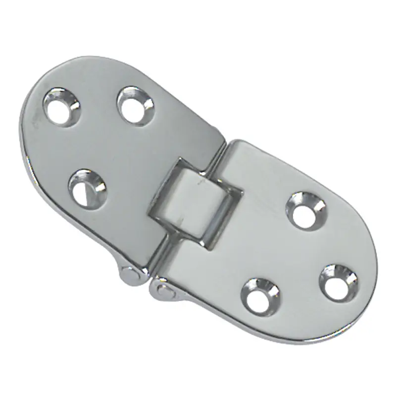 Professionale Cerniera in Ottone con Arresto per Tavoli 80x30 mm - Borsani Angelo