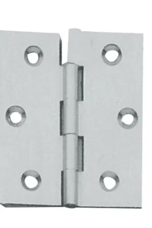 Occasione Imperdibile Cerniere a Libretto Nichelate in Ottone - Spessore 1,5 mm | Dimensioni 50x60 mm | Ideali per Barche e Nautica