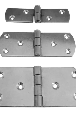 Cerniere in Acciaio Inox Lucidate a Specchio Spessore 1,5 mm - Perfette per Barche e Nautica - Olcese Ricci Subito Disponibile