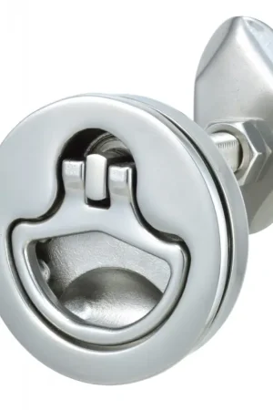 Alzapagliolo Inox 316 Ø 78 mm - Meccanismo Antivibrante per Chiusura Sicura del Pagliolo per Barche Must-Have