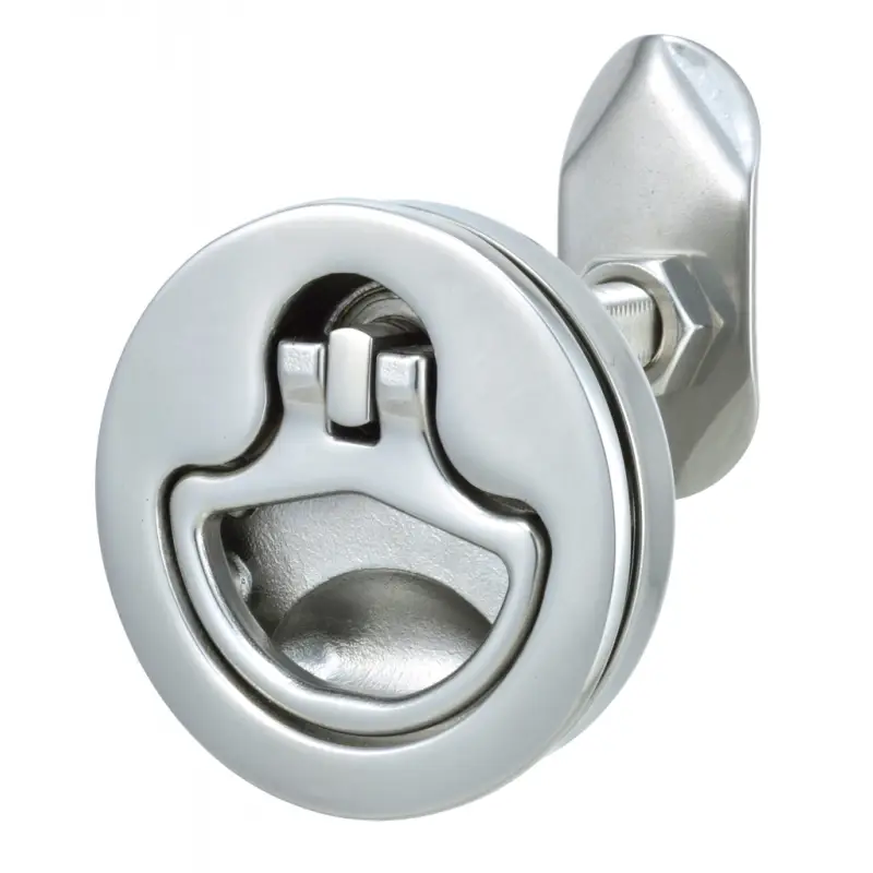 Alzapagliolo Inox 316 Ø 78 mm - Meccanismo Antivibrante per Chiusura Sicura del Pagliolo per Barche Must-Have