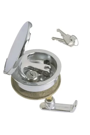 Alzapagliolo in Ottone Cromato Ø 84 mm - Serratura di Ricambio per Art. 5050123 e 5050126 - Foresti e Suardi Compra Online