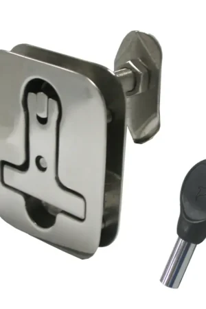 Alzapagliolo in Acciaio Inox AISI 316 Lucidato a Specchio con Maniglia Antivibrante e Controflangia di Fissaggio - Marine Town Prezzo Di Fabbrica