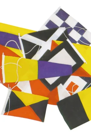 A Buon Prezzo Gran Pavese Nautico 40x60 cm - Set Completo di 40 Bandiere del Codice Internazionale di Navigazione in Poliestere con Cimette - Adria Bandiere