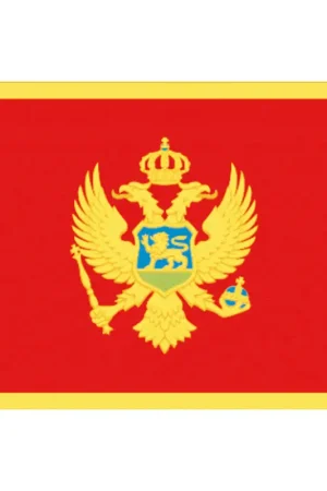 Bandiera Montenegro in Polyester Stamina 100% - Adria Bandiere per Vela e Nautica Ultimissimo Modello