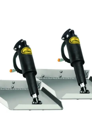 Kit Correttori d'Assetto Edge per Imbarcazioni - Composto da Cilindri Azionatori, Alettoni in Acciaio Inox e Prolunghe da 6 Metri. Ideale per Spazi Ridotti a Poppa. Compra Oggi Stesso