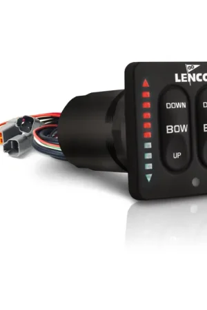 Kit Pannello di Controllo Nautico con Funzione Retractor e Led Indicatori - Plug & Play Deutsch Impermeabile - Design Retroilluminato per Visibilità Notturna Reso Gratuito