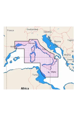 Affare Cartografia C-MAP per Lowrance, B&G e Simrad - Carte Vettoriali Dettagliate con Profondità, Contorni e Rilievo Ombreggiato per Navigazione Costiera e Pescatori