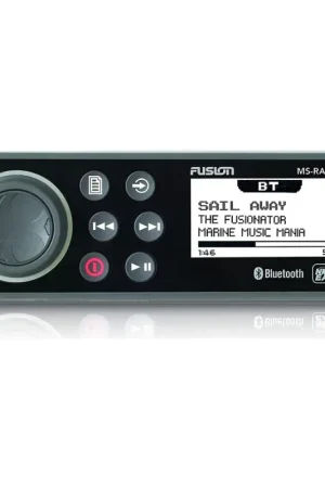 Reso Gratuito Stereo MS-RA70 Fusion Nautica con Bluetooth, AM/FM, USB e Installazione Esterna IPX7 - Musica Sempre a Bordo