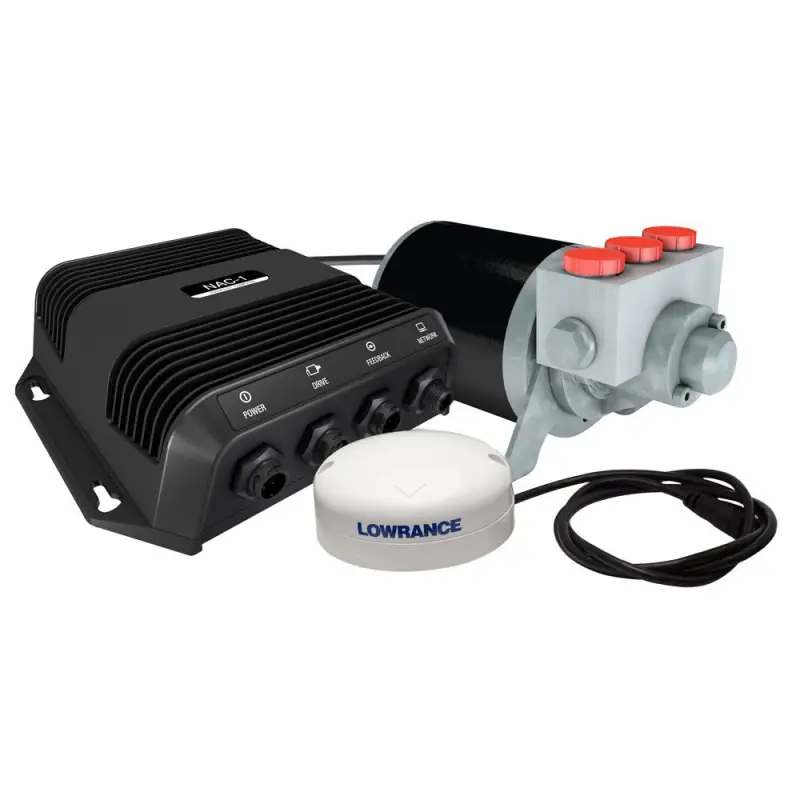 Autopilota Lowrance Outboard Pilot per Imbarcazioni Fino a 30 Piedi - Compatibile con HDS GEN2/GEN3/Carbon - Controllo Navigazione Smart Steer con Bussola Precision 9 Sconto