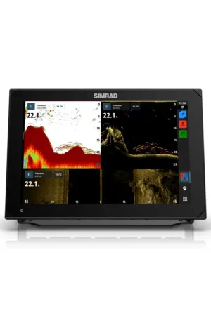 Simrad NSX - Display Nautico Multi Touchscreen IPS SolarMAX™ con Carte Nautiche C-MAP® Ottimizzate - Innovazione e Performance per Vela e Navigazione Di Tendenza