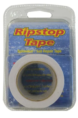 Nastro Ripstop CC Marine - Nastro Adesivo Nylon Ultraleggero per Riparazione Vele, Spinnaker e Kite - Altezza 50mm, Lunghezza 4,5m Ordina Subito